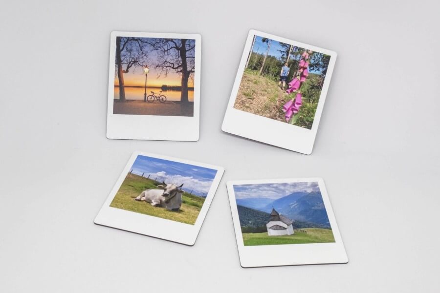 Fotomagnete im Polaroid Format