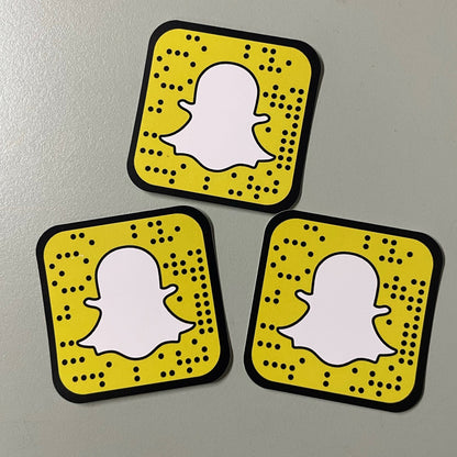 Snapcode Aufkleber